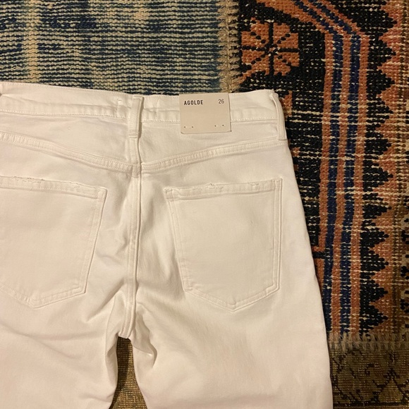 Agolde Toni Mid Rise Straight Jeans - Picture 9 of 13